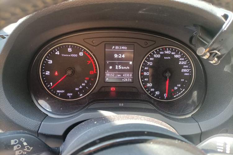 Used Audi A3 2015 Sportback 35 TFSI Millionth Anniversary Intelligent Leading Model Odometer Close Up