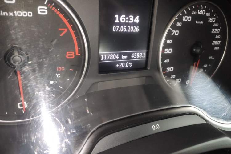 Used Audi A3 2015 Limousine 35 TFSI Millionth Anniversary Intelligent Leading Model Odometer Close Up