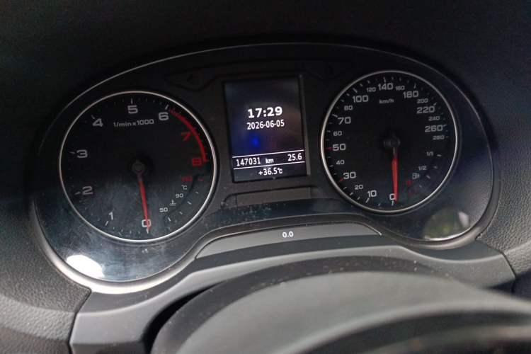 Used Audi A3 2015 Sportback 35 TFSI Millionth Anniversary Comfort Model Odometer Close Up