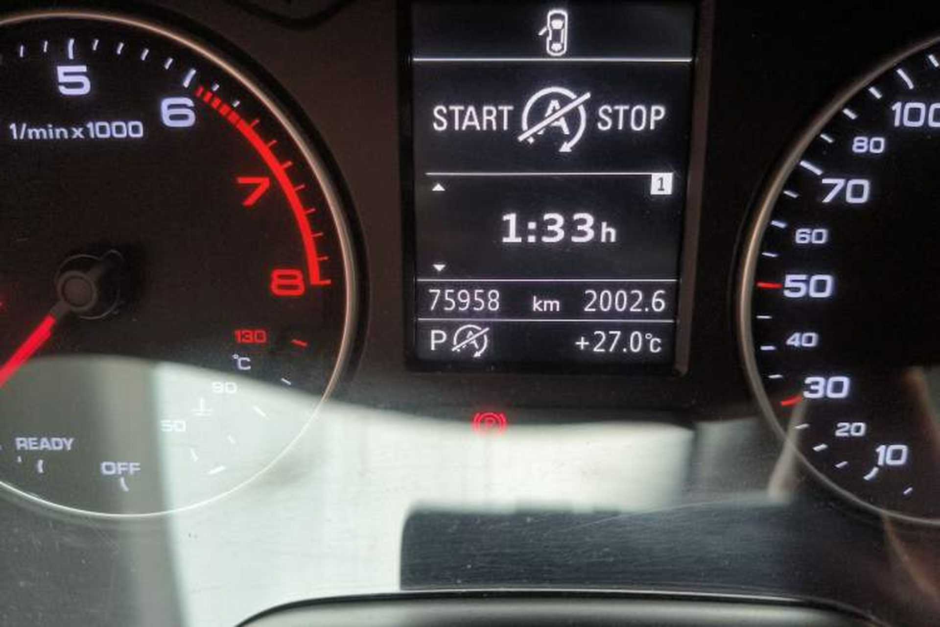 Used Audi A3 2015 Limousine 35 TFSI Millionth Anniversary Intelligent Leading Model Odometer Close Up