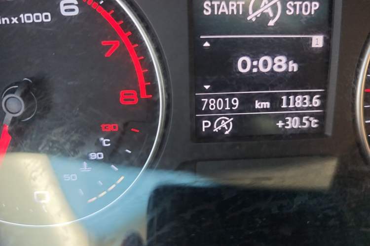 Used Audi A3 2015 Sportback 35 TFSI Millionth Anniversary Comfort Model Odometer Close Up