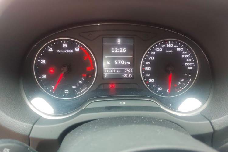 Used Audi A3 2015 Limousine 35 TFSI Millionth Anniversary Intelligent Leading Model Odometer Close Up