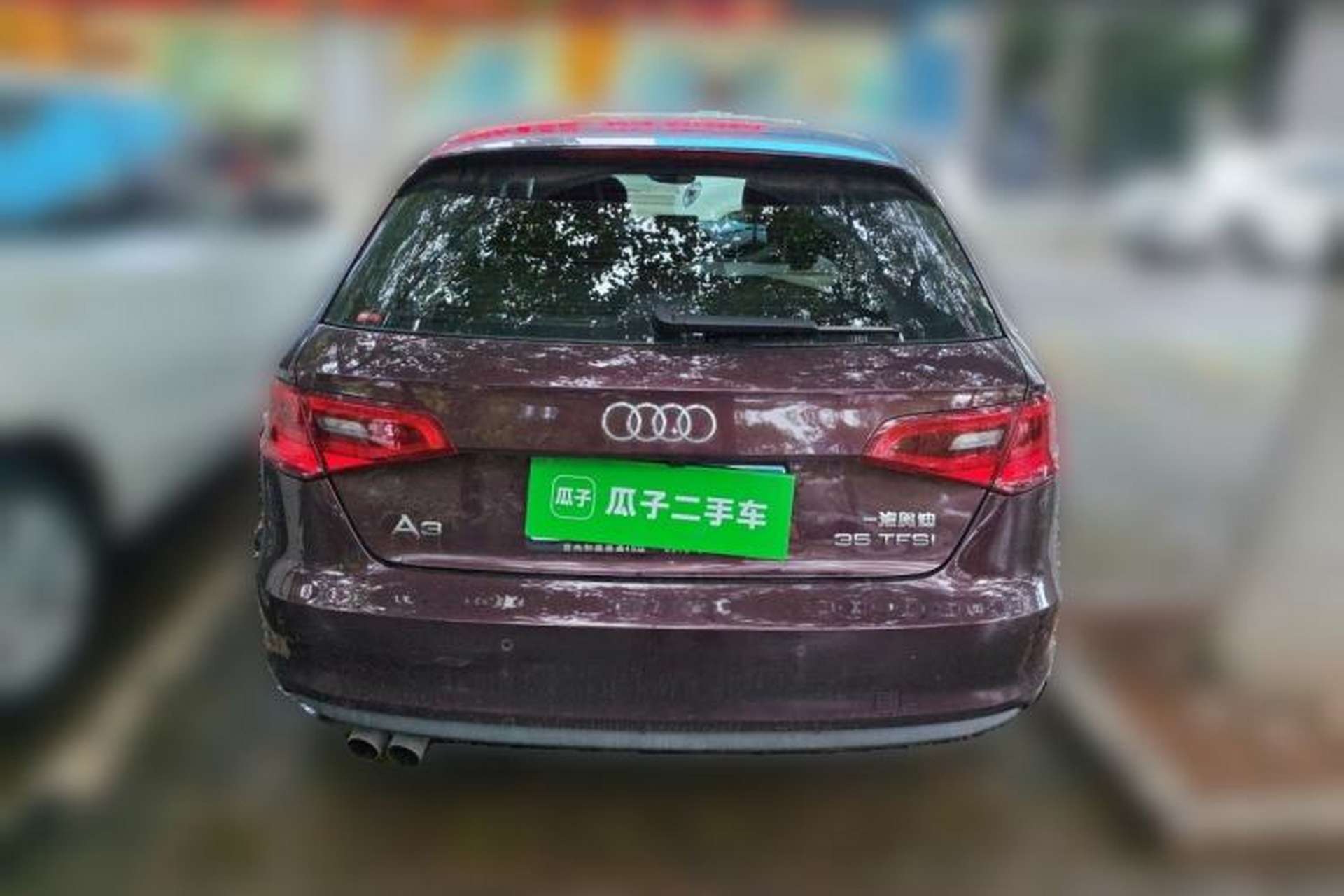 Used Audi A3 2015 Sportback 35 TFSI Millionth Anniversary Intelligent Leading Model Rear