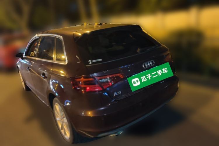 Used Audi A3 2015 Sportback 40 TFSI Automatic Comfort Model Rear Left 45 Deg
