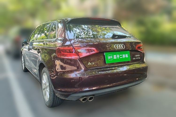 Used Audi A3 2015 Sportback 35 TFSI Millionth Anniversary Intelligent Leading Model Rear Left 45 Deg