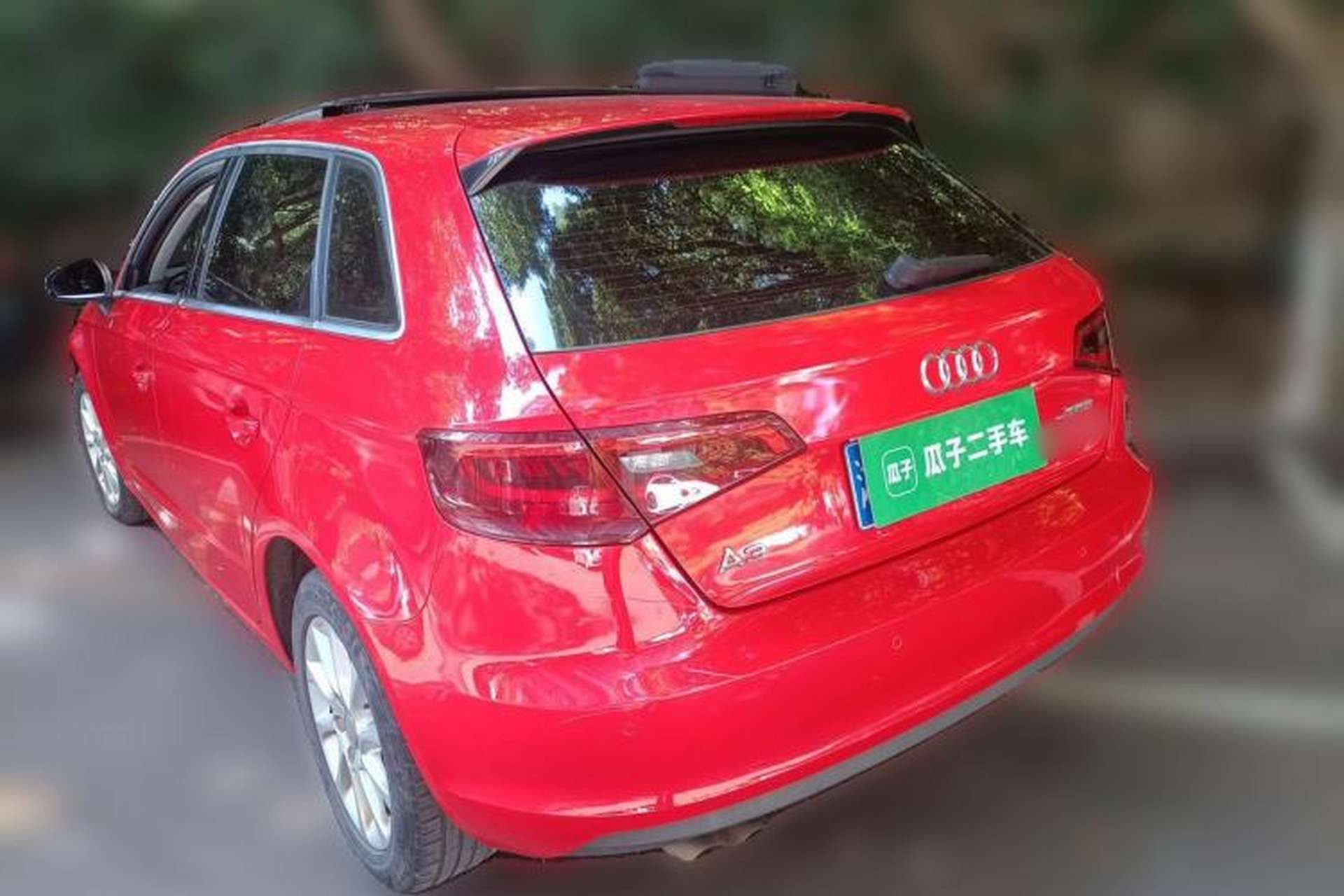 Used Audi A3 2015 Sportback 35 TFSI Millionth Anniversary Intelligent Leading Model Rear Left 45 Deg
