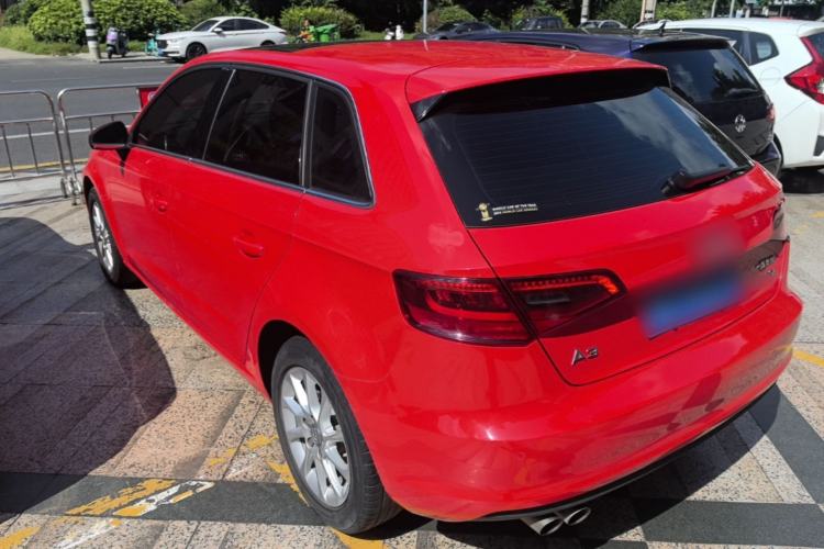 Used Audi A3 2015 Sportback 35 TFSI Millionth Anniversary Enjoyment Model Rear Left 45 Deg