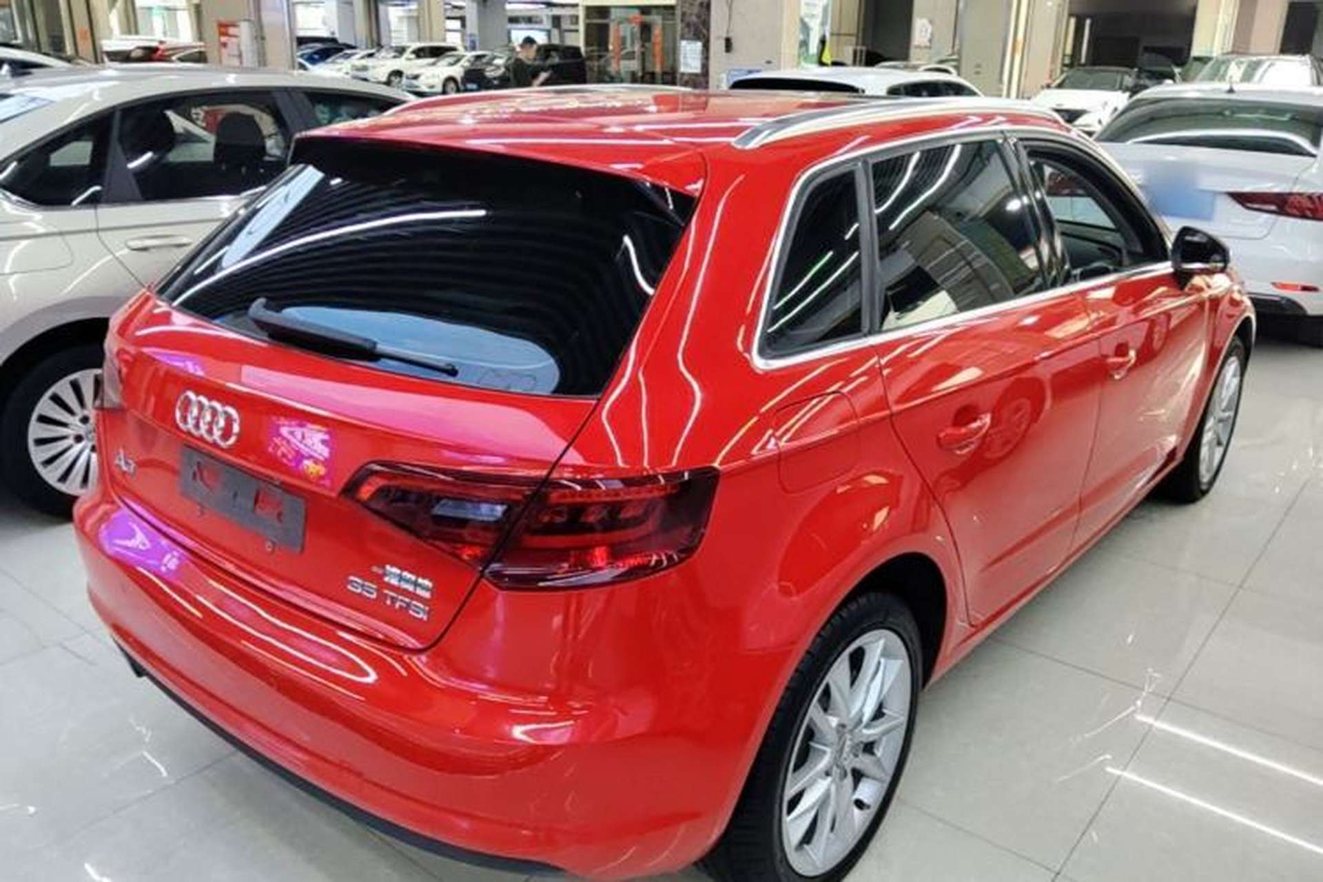 Used Audi A3 2015 Sportback 35 TFSI Millionth Anniversary Comfort Model Rear Right 45 Deg