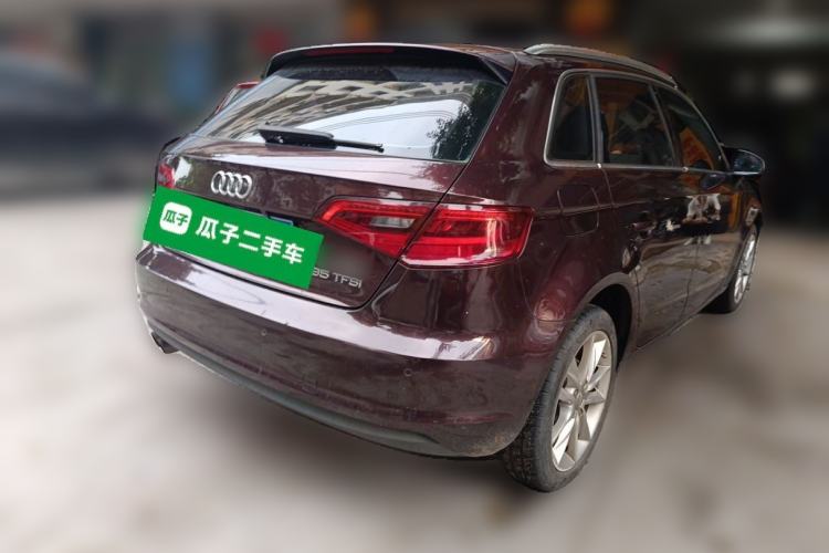 Used Audi A3 2015 Sportback 35 TFSI Millionth Anniversary Comfort Model Rear Right 45 Deg