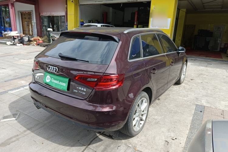 Used Audi A3 2015 Sportback 35 TFSI Millionth Anniversary Comfort Model Rear Right 45 Deg