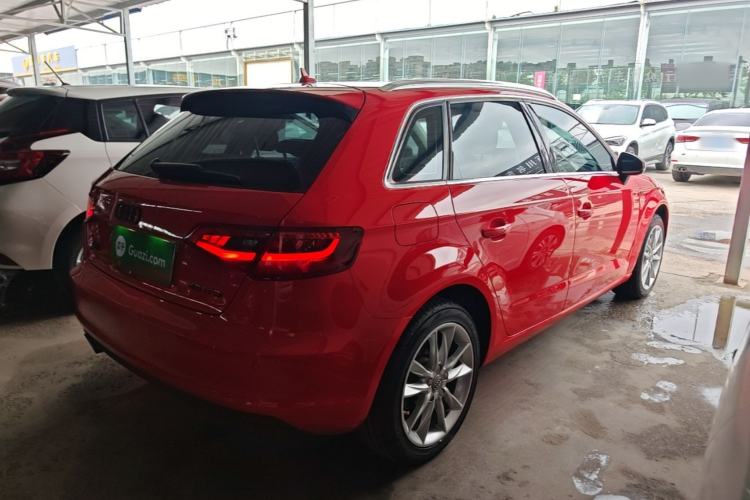 Used Audi A3 2015 Sportback 40 TFSI Automatic Comfort Model Rear Right 45 Deg