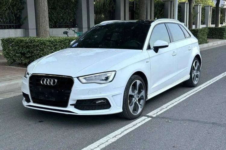 Used Audi A3 2015 Sportback 45 TFSI S line sports model Guazi used car, China used car export, Used car for sale, Used Audi cars, Cheapest cars for sale