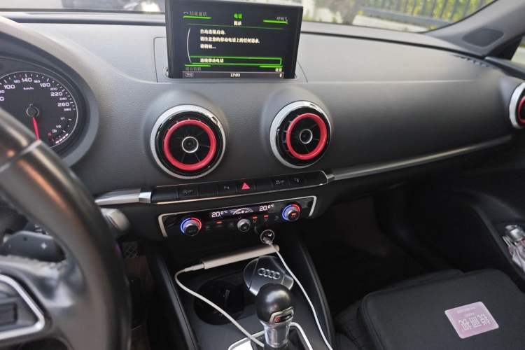 Used Audi A3 2015 Sportback 45 TFSI S line sports model Audio And AC Panel