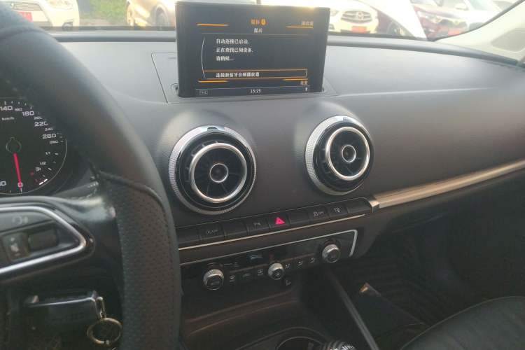 Used Audi A3 2015 Limousine 40 TFSI Automatic Comfort Model Audio And AC Panel