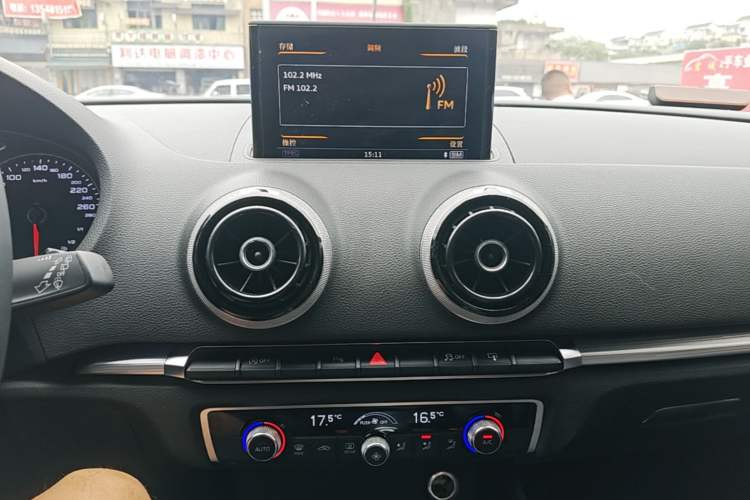 Used Audi A3 2015 Sportback 45 TFSI S line sports model Audio And AC Panel