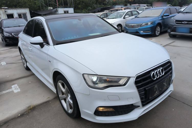 Used Audi A3 2015 Limousine 45 TFSI S line Luxury Model Front Right 45 Deg
