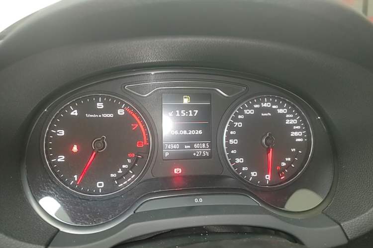 Used Audi A3 2015 Sportback 40 TFSI Automatic Comfort Model Instrument Cluster