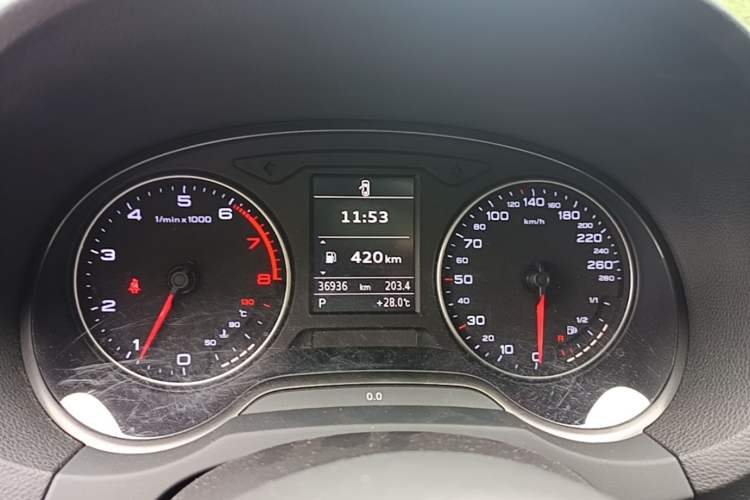 Used Audi A3 2015 Sportback 35 TFSI Millionth Anniversary Comfort Model Instrument Cluster