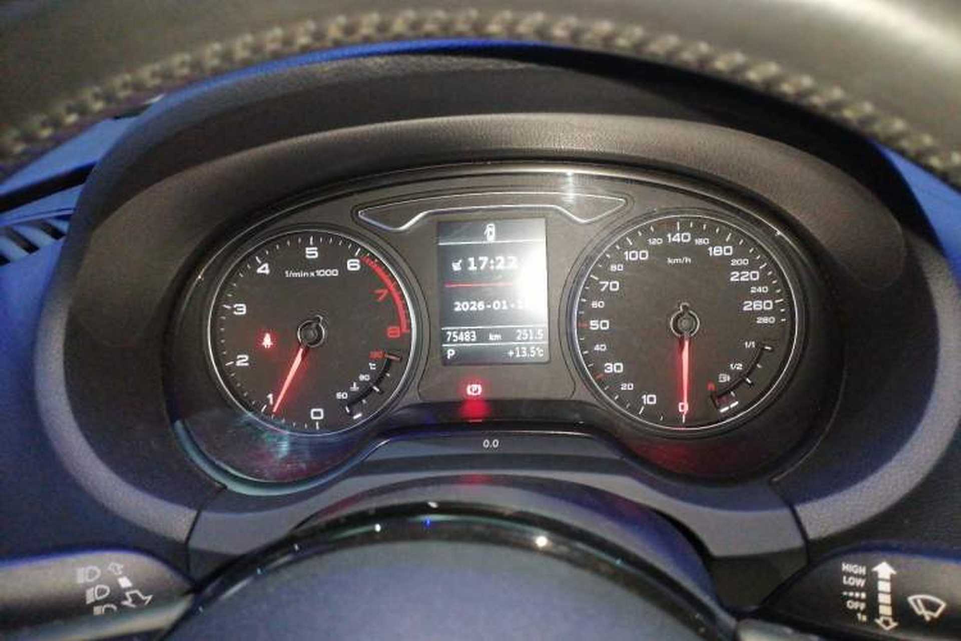 Used Audi A3 2015 Limousine 40 TFSI Automatic Luxury Model Instrument Cluster