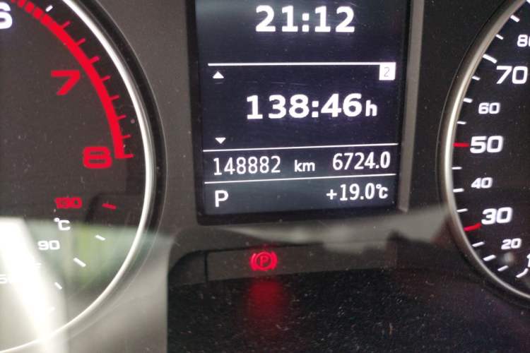 Used Audi A3 2015 Limousine 35 TFSI Millionth Anniversary Intelligent Leading Model Odometer Close Up