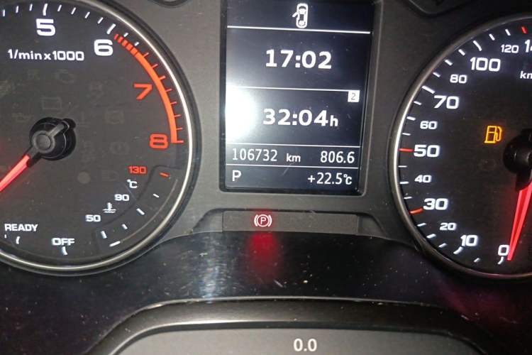 Used Audi A3 2015 Sportback 35 TFSI Millionth Anniversary Intelligent Leading Model Odometer Close Up
