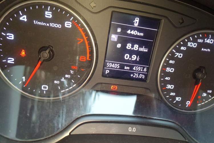 Used Audi A3 2015 Sportback 35 TFSI Millionth Anniversary Intelligent Leading Model Odometer Close Up