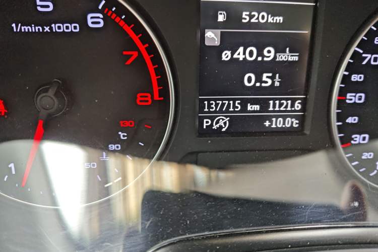 Used Audi A3 2015 Sportback 35 TFSI Millionth Anniversary Intelligent Leading Model Odometer Close Up