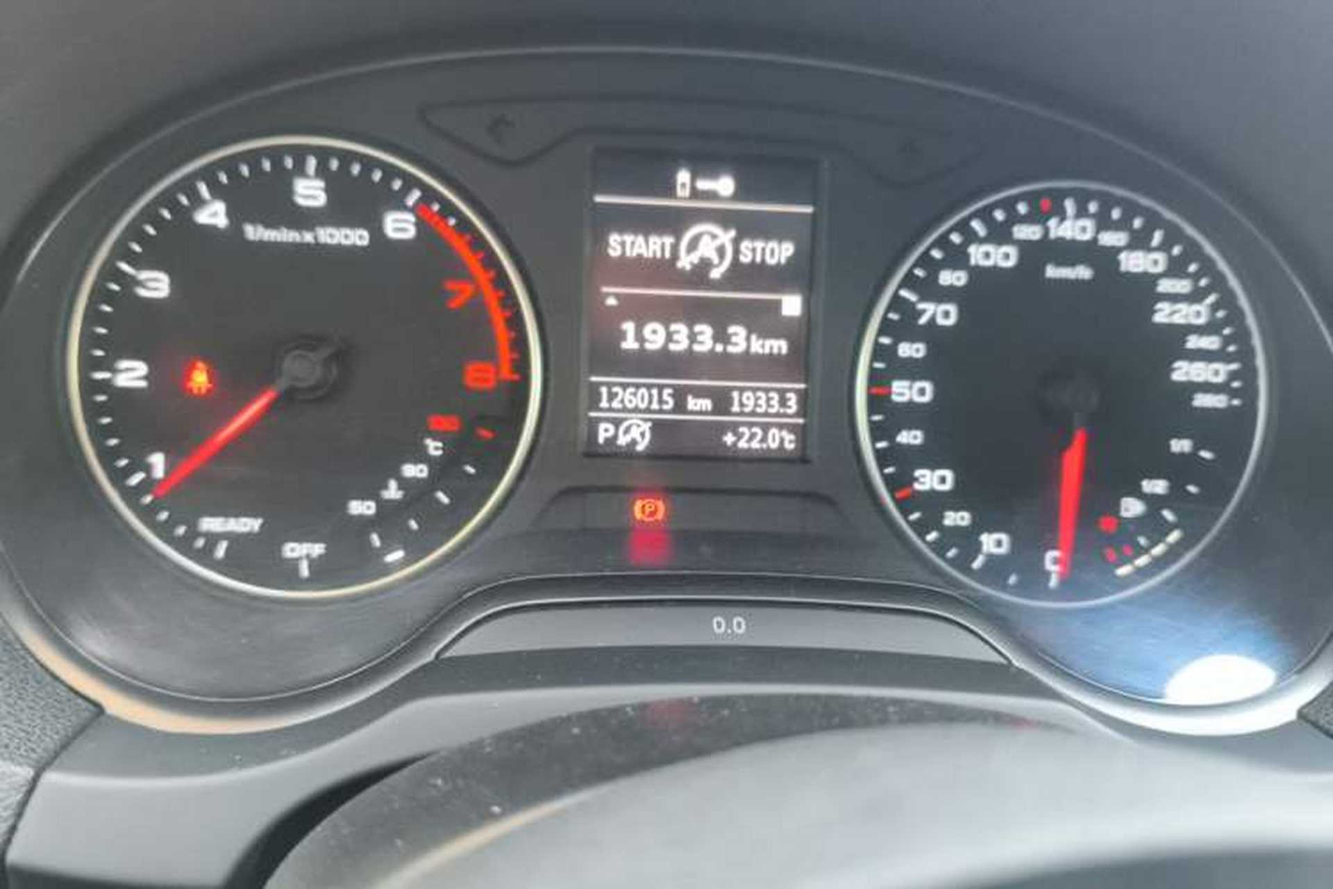 Used Audi A3 2015 Sportback 35 TFSI Millionth Anniversary Intelligent Leading Model Odometer Close Up
