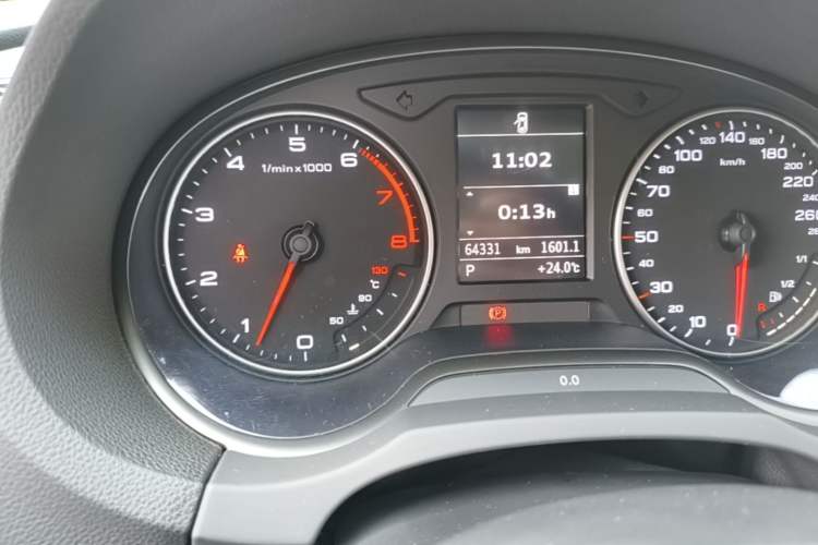 Used Audi A3 2015 Sportback 35 TFSI Millionth Anniversary Intelligent Leading Model Odometer Close Up