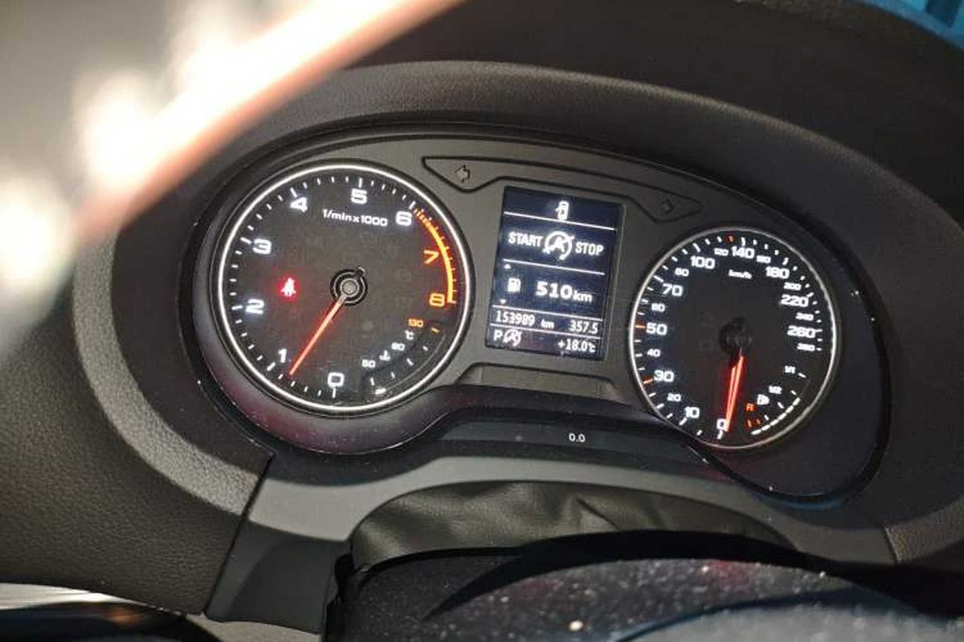 Used Audi A3 2015 Sportback 35 TFSI Millionth Anniversary Intelligent Leading Model Odometer Close Up