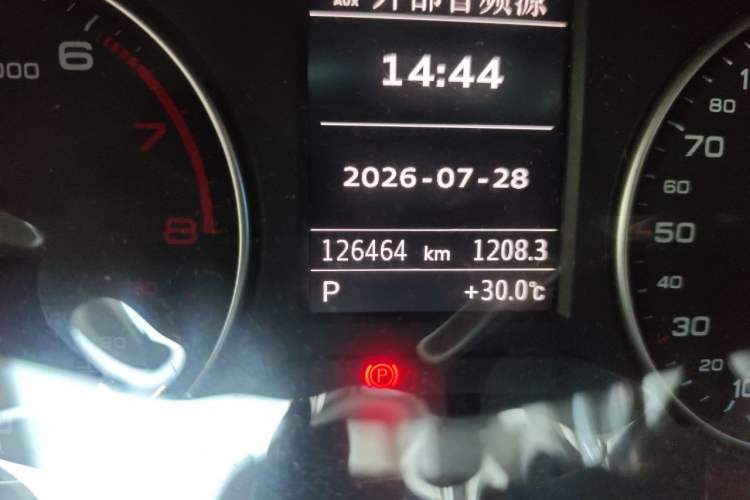 Used Audi A3 2015 Limousine 35 TFSI Millionth Anniversary Comfort Model Odometer Close Up