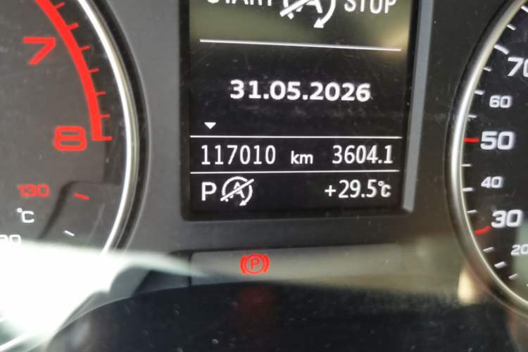 Used Audi A3 2015 Sportback 35 TFSI Millionth Anniversary Comfort Model Odometer Close Up
