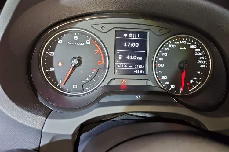 Used Audi A3 2015 Limousine 35 TFSI Millionth Anniversary Intelligent Leading Model Odometer Close Up