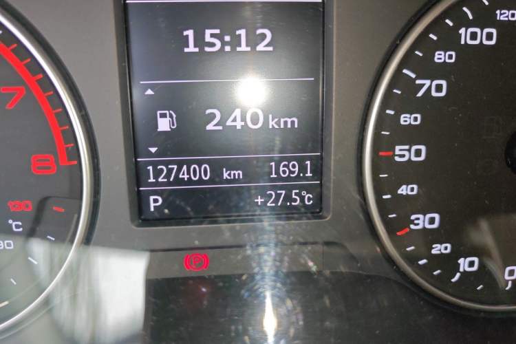 Used Audi A3 2015 Limousine 35 TFSI Millionth Anniversary Comfort Model Odometer Close Up