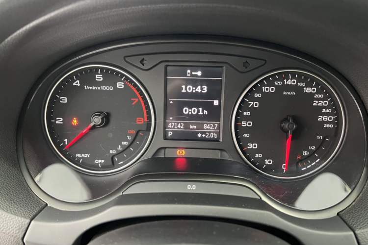 Used Audi A3 2015 Sportback 35 TFSI Millionth Anniversary Comfort Model Odometer Close Up