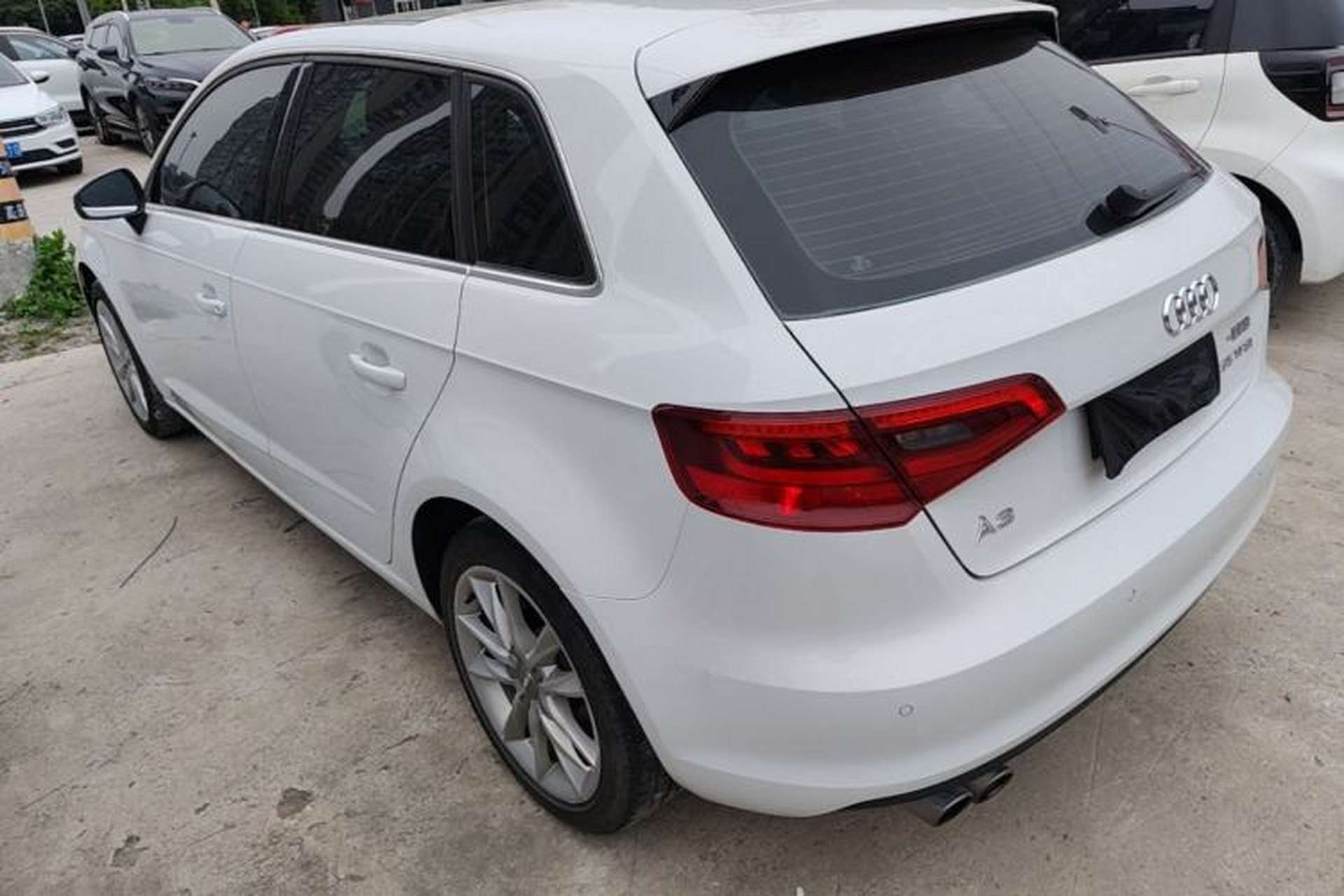 Used Audi A3 2015 Sportback 35 TFSI Millionth Anniversary Comfort Model Rear Left 45 Deg