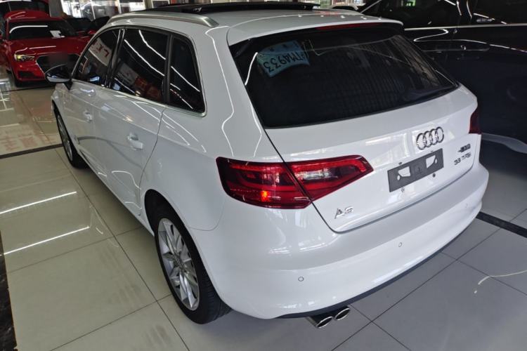 Used Audi A3 2015 Sportback 35 TFSI Millionth Anniversary Comfort Model Rear Left 45 Deg