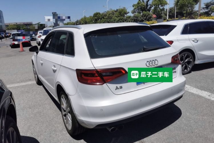 Used Audi A3 2015 Sportback 35 TFSI Millionth Anniversary Comfort Model Rear Left 45 Deg