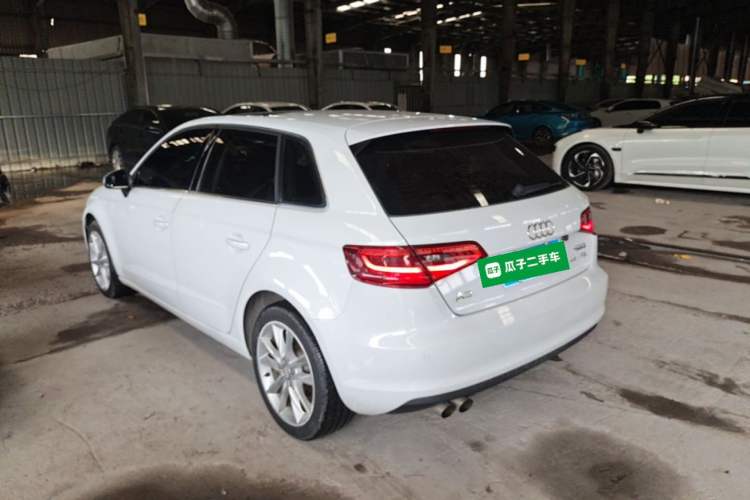 Used Audi A3 2015 Sportback 35 TFSI Millionth Anniversary Comfort Model Rear Left 45 Deg