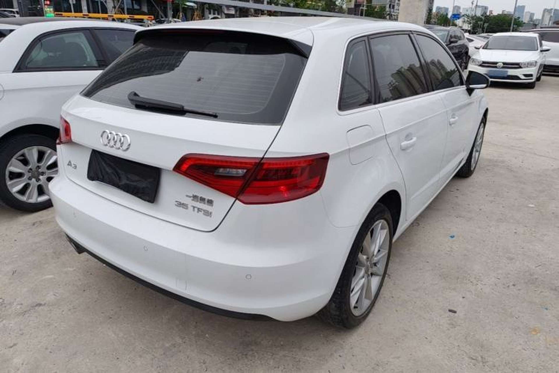 Used Audi A3 2015 Sportback 35 TFSI Millionth Anniversary Comfort Model Rear Right 45 Deg