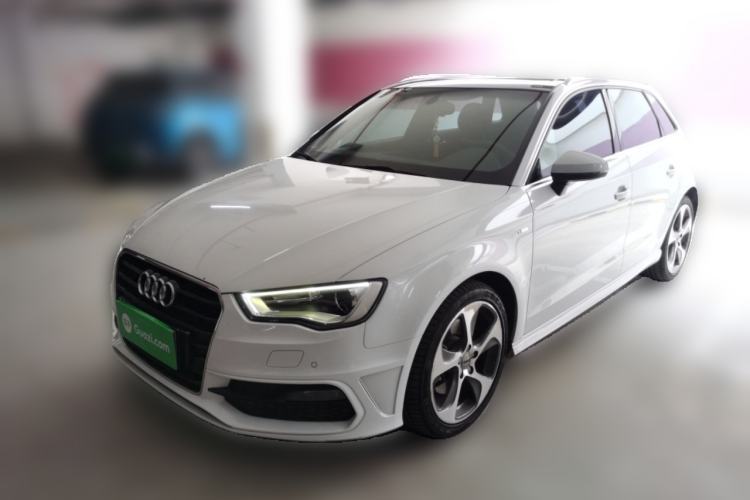 Used Audi A3 2015 Sportback 45 TFSI S line sports model Guazi used car, China used car export, Used car for sale, Used cars, Cheapest cars for sale