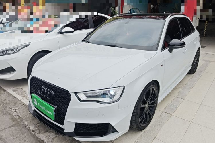 Used Audi A3 2015 Sportback 45 TFSI S line sports model Guazi used car, China used car export, Used car for sale, Used cars, Cheapest cars for sale