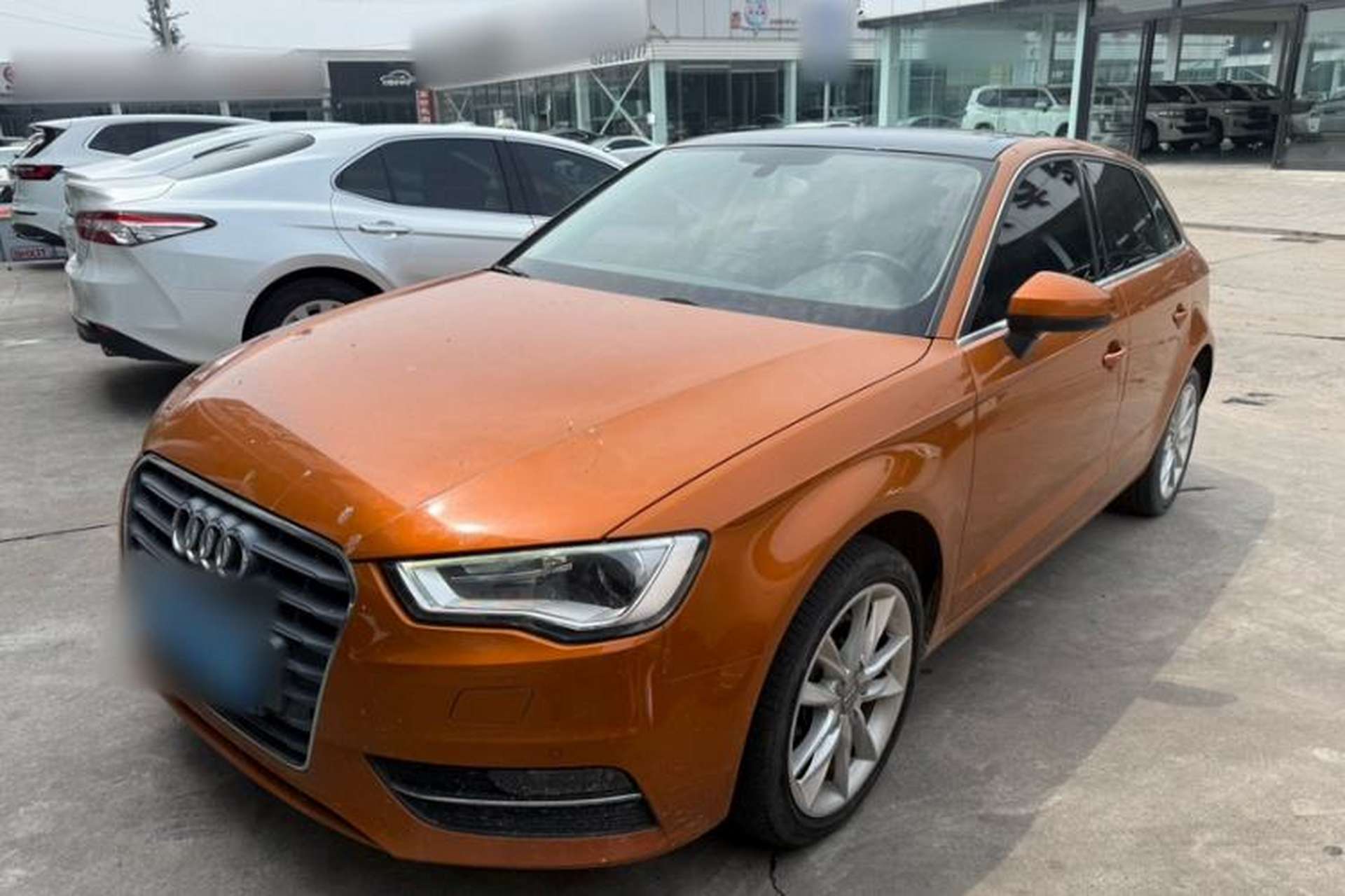 Used Audi A3 2015 Sportback 40 TFSI Automatic Comfort Model Front Left 45 Deg