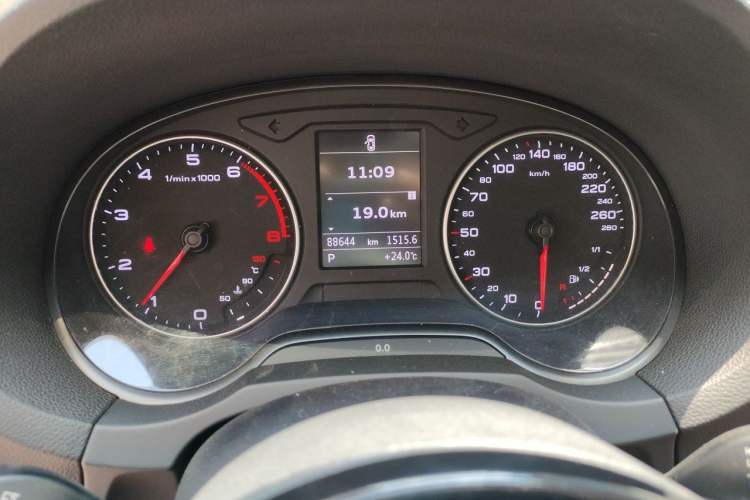 Used Audi A3 2015 Sportback 35 TFSI Millionth Anniversary Intelligent Leading Model Odometer Close Up