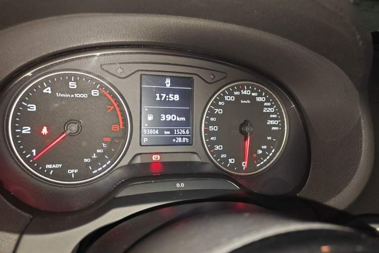 Used Audi A3 2015 Sportback 35 TFSI Millionth Anniversary Intelligent Leading Model Odometer Close Up