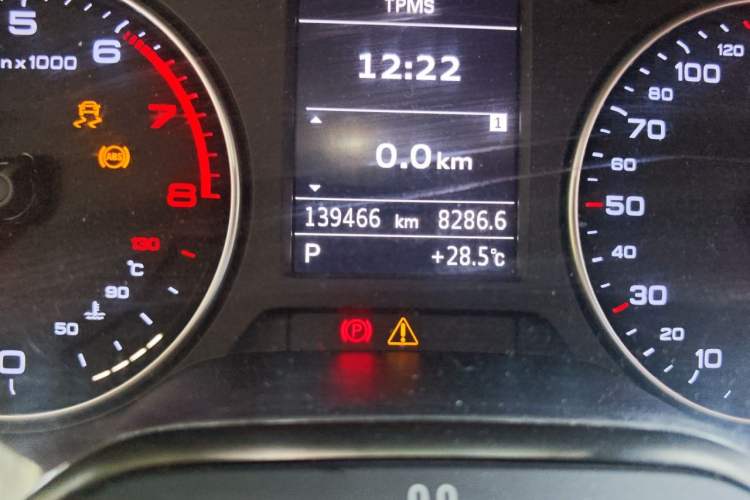 Used Audi A3 2015 Sportback 35 TFSI Millionth Anniversary Comfort Model Odometer Close Up