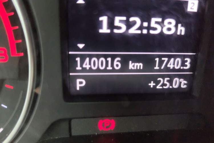 Used Audi A3 2015 Sportback 35 TFSI Millionth Anniversary Intelligent Leading Model Odometer Close Up