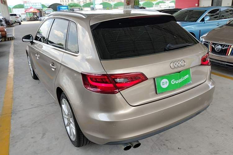 Used Audi A3 2015 Sportback 35 TFSI Millionth Anniversary Comfort Model Rear Left 45 Deg