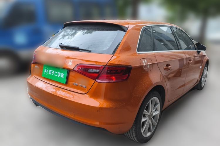 Used Audi A3 2015 Sportback 35 TFSI Millionth Anniversary Comfort Model Rear Right 45 Deg