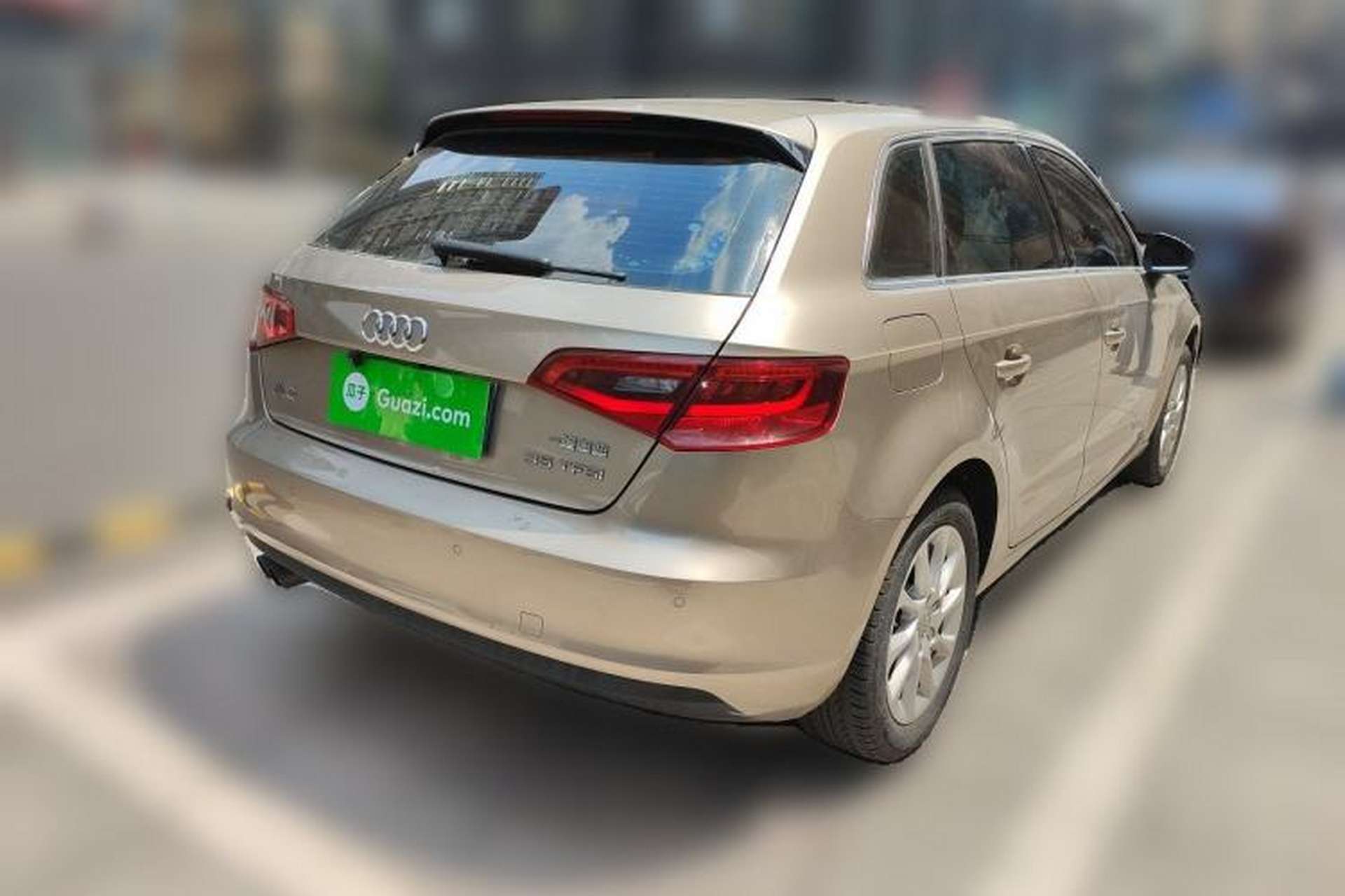 Used Audi A3 2015 Sportback 35 TFSI Millionth Anniversary Intelligent Leading Model Rear Right 45 Deg